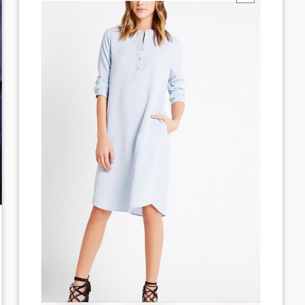 BCBGENERATION Blue Shirt Dress